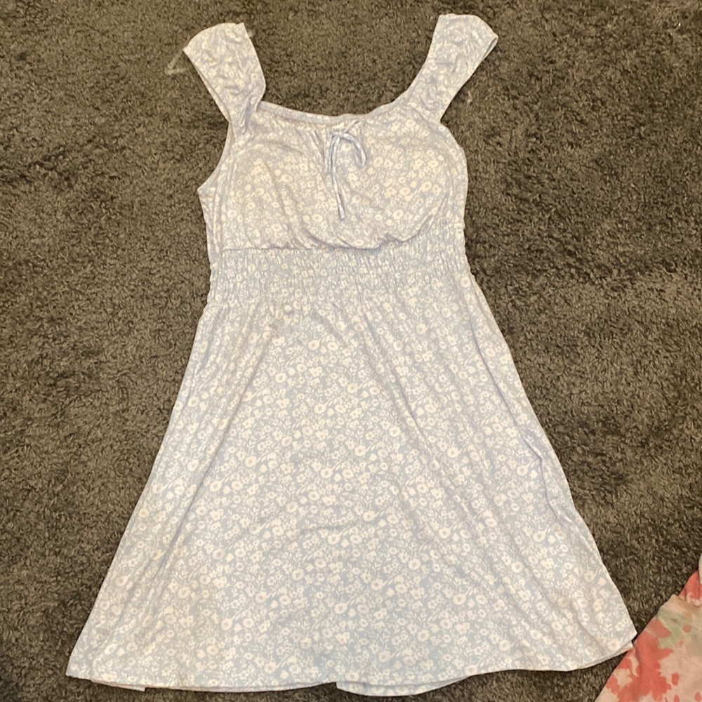 Cute blue summer dress